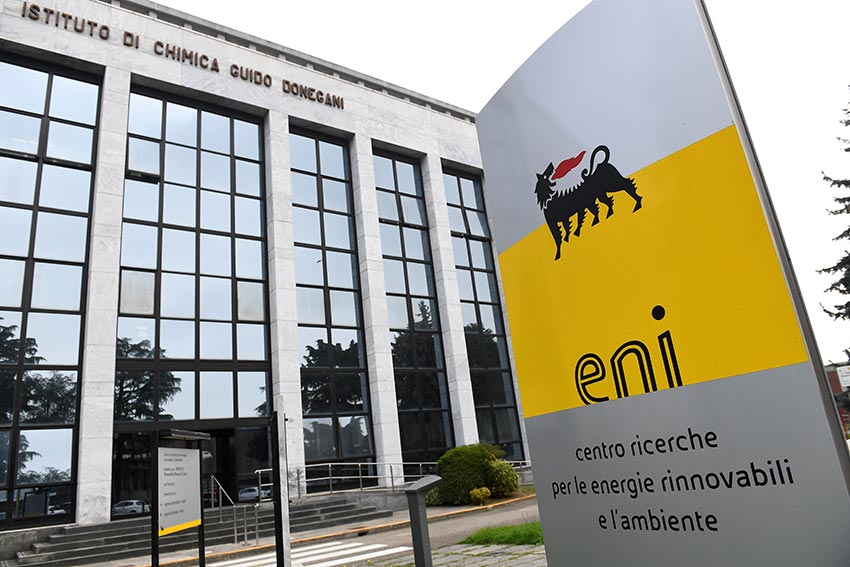 Eni's Renewable Energy and Environmental R&D Center in Novara, Italy.