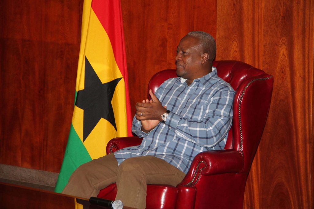 Former President John Mahama