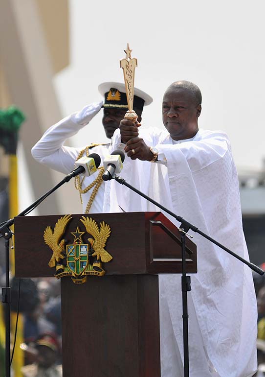 January 7, 2013: John Dramani Mahama is sworn in for his first term as president, but that power slipped through his hands at the 2016 elections. Can he make a successful comeback in this year’s elections? Ghanaians will decide in December.