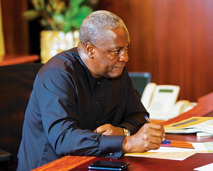 John Mahama has refused to accept what he calls “the fictionalized result.”