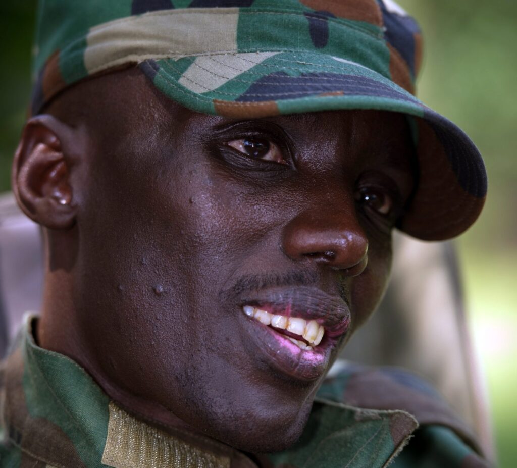 Sultani Makenga, military chief of the M23 rebels in eastern Democratic Republic of Congo. The rebels, who now control much of the region, have been building a parallel government, including naming administrators in Goma and Bukavu, its two largest cities
