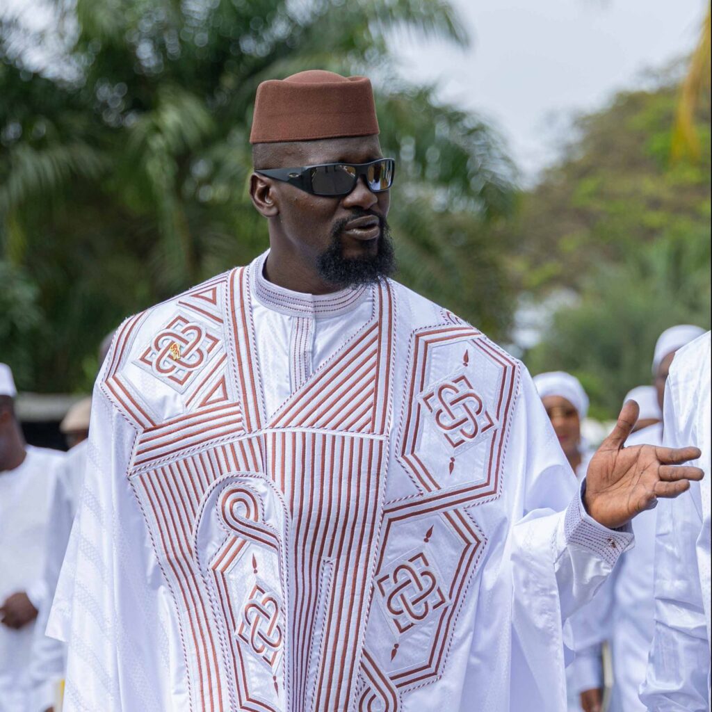 Gen. Mamadi Doumbouya, now president 