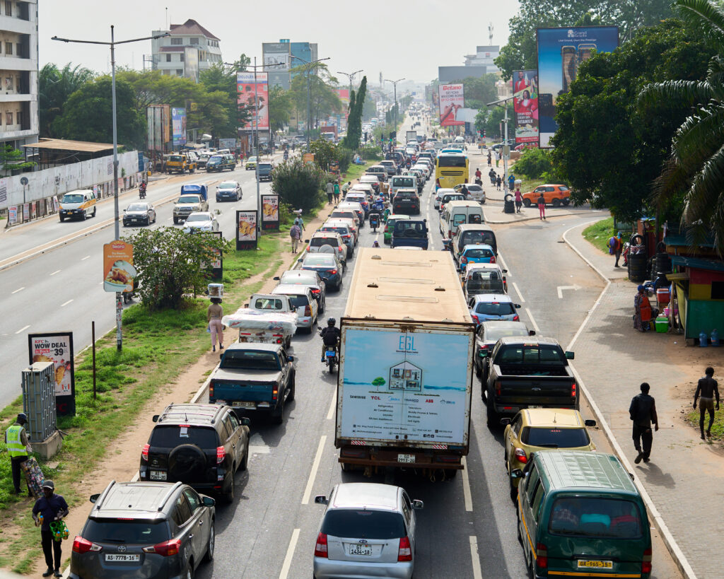 The DVLA is re-registering all of the more than 4 million cars and trucks in Ghana, and is planning to introduce automated vehicle-emissions testing