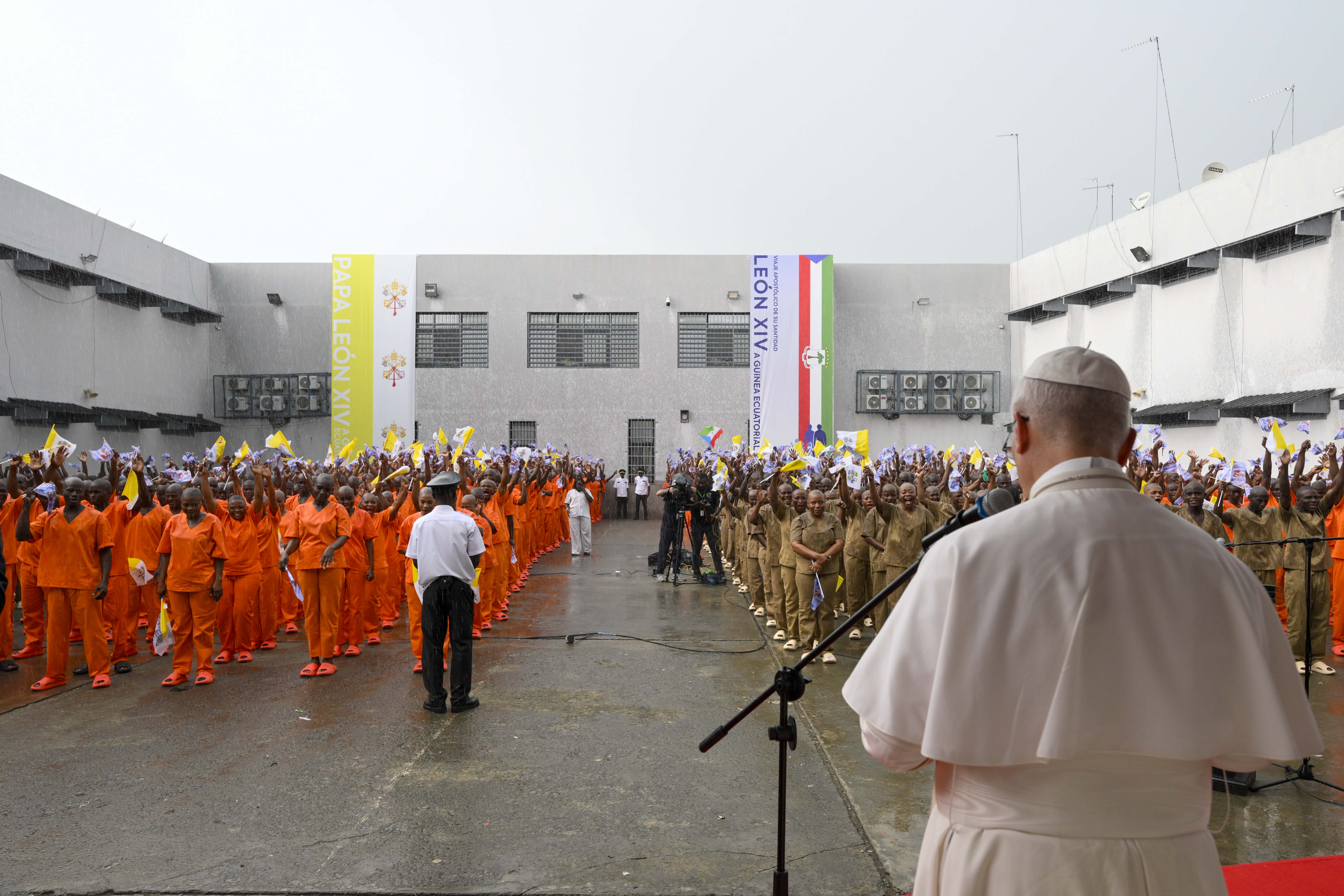 Pope Leo XIV told inmates at one of Equatorial Guinea’s notorious prisons that they are not alone, as he drew attention to prison conditions, human rights abuses and injustices that campaigners have denounced for years there. 