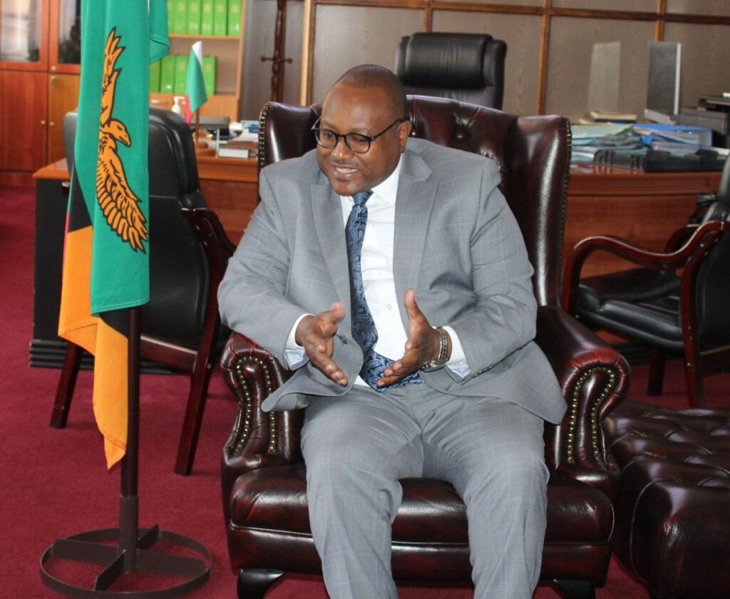 Foreign Minister Mulambo Haimbe