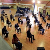 Congregants, mostly bishops, overseers and pastors attend a church service as South Africa loosens a nationwide lockdown aimed at limiting the spread of the coronavirus disease at The Grace Bible church in Soweto, South Africa on June 7, 2020. Congregants, mostly bishops, overseers and pastors attend a church service as South Africa loosens a nationwide lockdown aimed at limiting the spread of the coronavirus disease at The Grace Bible church in Soweto, South Africa on June 7, 2020.