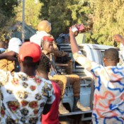 People fill the streets of Ouagadougou on January 24 after the military’s ouster of President Roch Kabore. People fill the streets of Ouagadougou on January 24 after the military’s ouster of President Roch Kabore.